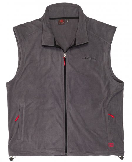 Adamo Montreal Fleece Vest Grey - Спортни дрехи & Връхно облекло - мъжки спортни екипи големи размери
