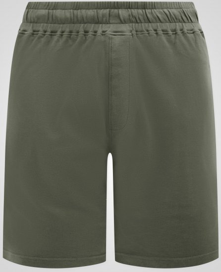 D555 Mitchell 1 Stretch Къси Панталони с Еластична Талия Khaki - Спортни панталони & Kъси панталони - мъжки спортни панталони големи размери