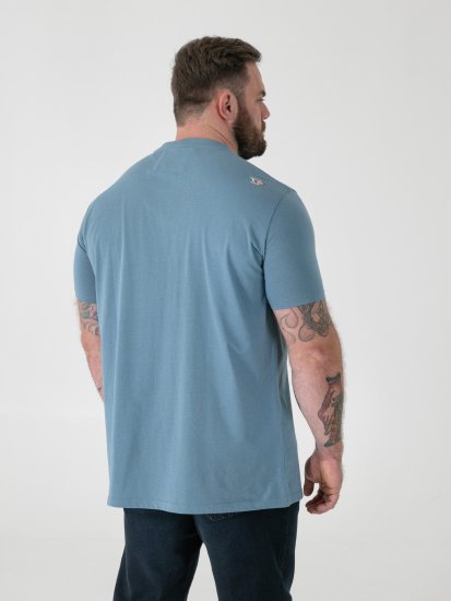 D555 Miller Bearded Skull Тениска с Щампа - Тениски - мъжки тениски големи размери