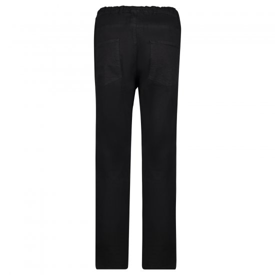 Adamo 199112 Дънки с еластична талия Черни - Дънки и панталони - мъжки Дънки и панталони големи размери