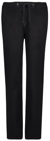 Adamo 199112 Дънки с еластична талия Черни - Дънки и панталони - мъжки Дънки и панталони големи размери