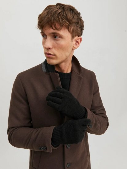 Jack & Jones Barry Плетени ръкавици Черно - Ръкавици - 