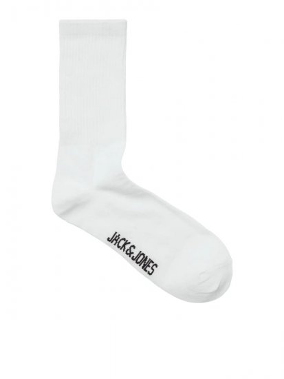 Jack & Jones Charles Тенис чорапи Бял 3-pack - Бельо & Бански шорти - Мъжко бельо големи размери