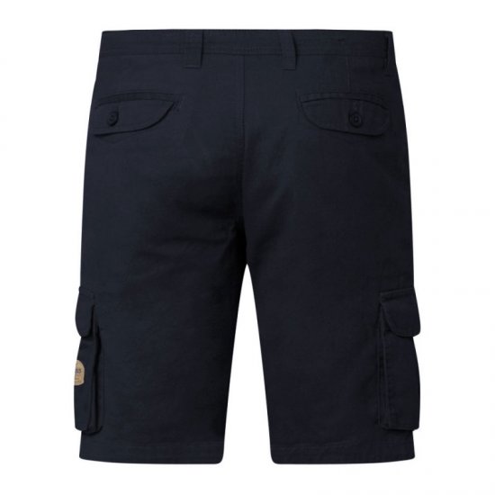 D555 Larry Cargo Shorts Navy - Шорти - мъжки къси панталони големи размери