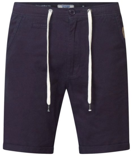 D555 Gareth Drawcord Shorts Navy - Спортни панталони & Kъси панталони - мъжки спортни панталони големи размери