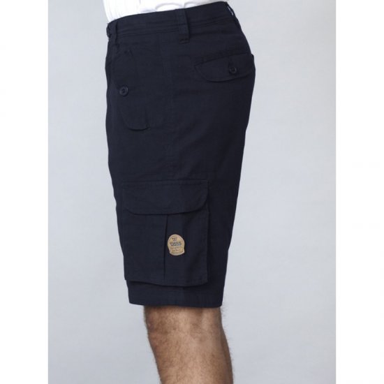 D555 Larry Cargo Shorts Navy - Шорти - мъжки къси панталони големи размери