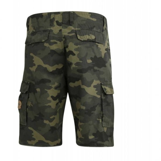 D555 Marty Camo Shorts Green - Шорти - мъжки къси панталони големи размери