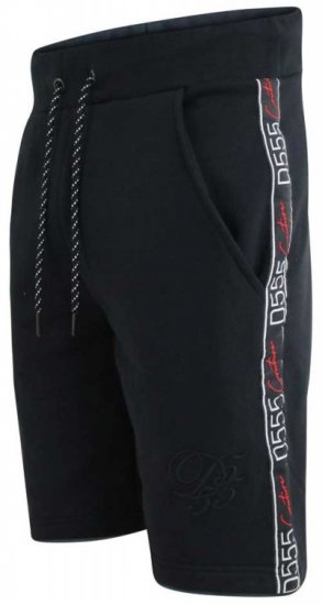 D555 Burlington Couture Jersey Shorts Black - Спортни панталони & Kъси панталони - мъжки спортни панталони големи размери