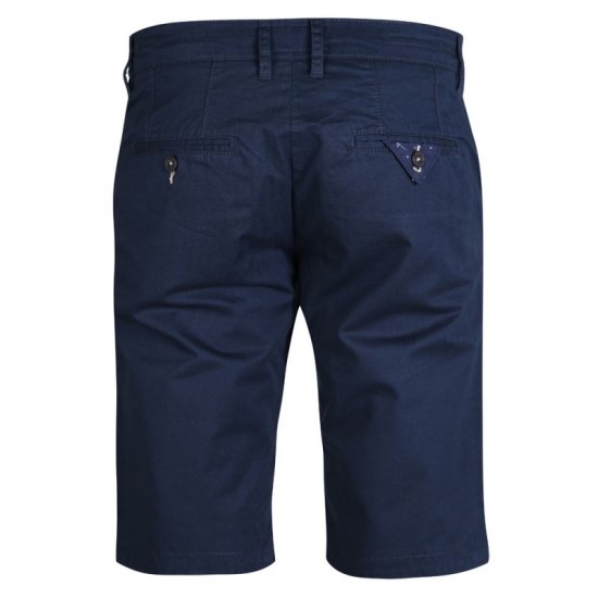 D555 Lopez Stretch Shorts Navy - Шорти - мъжки къси панталони големи размери