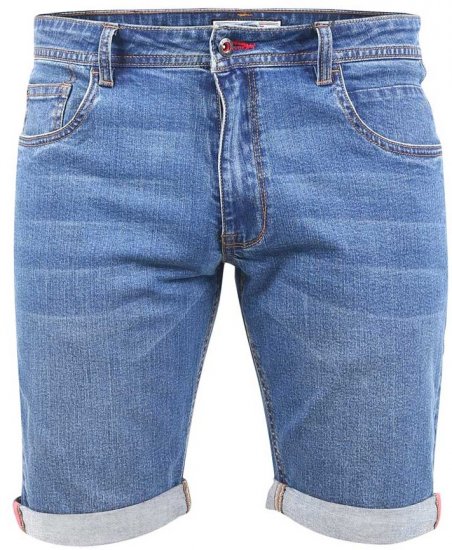D555 BROXBOURNE Denim Shorts - Шорти - мъжки къси панталони големи размери