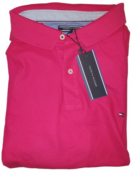 Tommy Hilfiger Classic Polo Dark Pink - Лудата априлска разпродажба на Motley - 