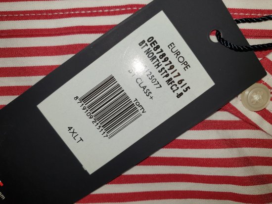 Tommy Hilfiger North Stripe Long Sleeve Shirt Red - Лудата априлска разпродажба на Motley - 