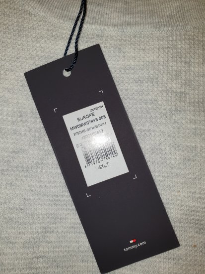 Tommy Hilfiger Sweater Light Grey - Лудата априлска разпродажба на Motley - 