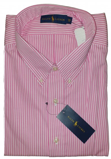 Polo Ralph Lauren 702 Shirt Pink/White - Лудата априлска разпродажба на Motley - 