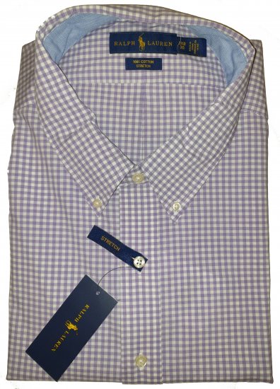 Polo Ralph Lauren 5002 Classic Shirt Purple - Лудата априлска разпродажба на Motley - 