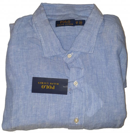 Polo Ralph Lauren 8003 Long Sleeve Shirt Blue - Лудата априлска разпродажба на Motley - 