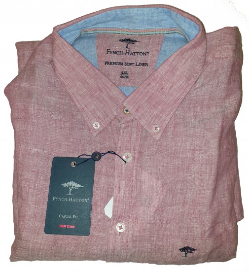 Fynch-Hatton 6156 Shirt Red - Лудата априлска разпродажба на Motley - 