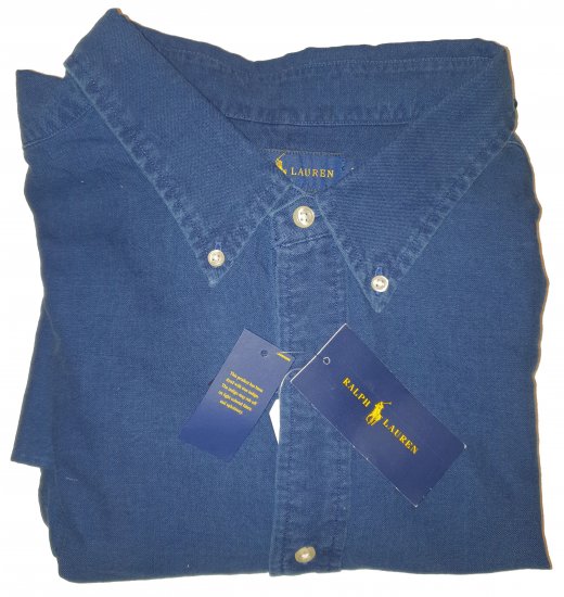 Polo Ralph Lauren 0003 Indigo Shirt - Лудата априлска разпродажба на Motley - 