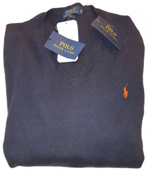 Ralph Lauren TC6B Sweater Hunter Navy - Лудата априлска разпродажба на Motley - 