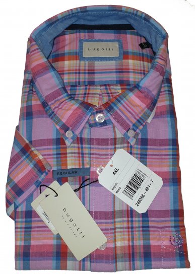 Bugatti 98333 Short Sleeve Shirt - Лудата априлска разпродажба на Motley - 
