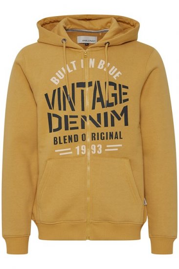 Blend Hoodie 4276 "Vintage Denim" Orange - Суичъри & cуичъри с качулка - мъжки суичъри големи размери