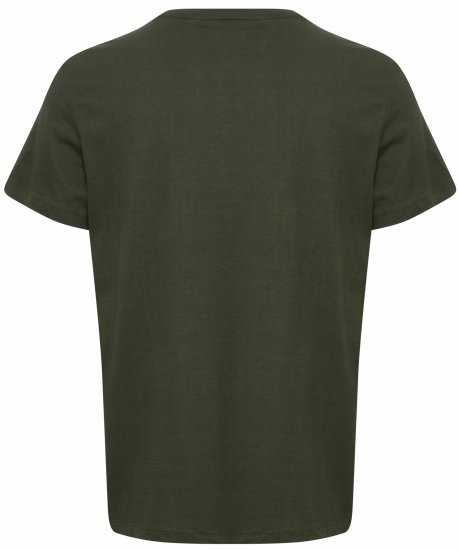 Blend 4795 T-Shirt Forest Night Green - Тениски - мъжки тениски големи размери