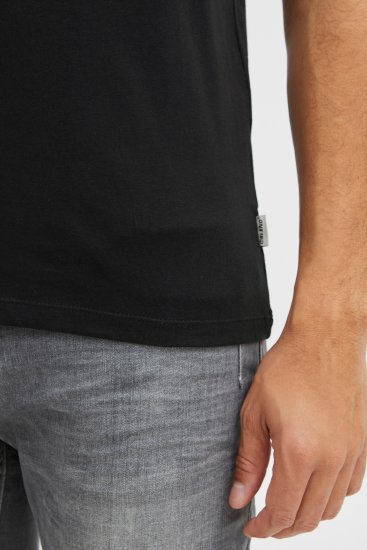 Blend 8411 T-Shirt Black - Тениски - мъжки тениски големи размери