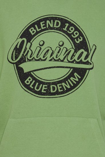 Blend 5049 Hoodie Green Eyes - Суичъри & cуичъри с качулка - мъжки суичъри големи размери