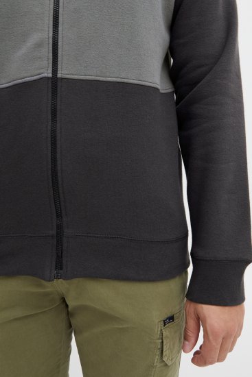 Blend 5282 Full Zipper Sweatshirt Black - Суичъри & cуичъри с качулка - мъжки суичъри големи размери