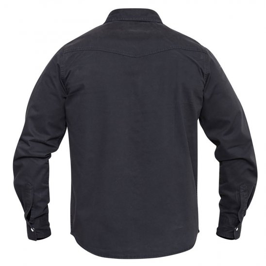 Duke Western Denim Shirt Black - Ризи - мъжки ризи големи размери