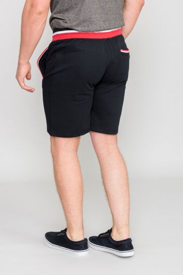 D555 DAGENHAM Jersey Shorts Black - Спортни панталони & Kъси панталони - мъжки спортни панталони големи размери