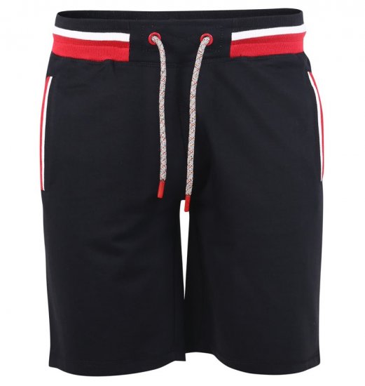 D555 DAGENHAM Jersey Shorts Black - Спортни панталони & Kъси панталони - мъжки спортни панталони големи размери
