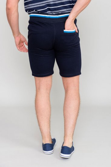 D555 DAGENHAM Jersey Shorts Navy - Спортни панталони & Kъси панталони - мъжки спортни панталони големи размери