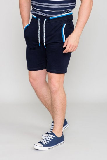 D555 DAGENHAM Jersey Shorts Navy - Спортни панталони & Kъси панталони - мъжки спортни панталони големи размери