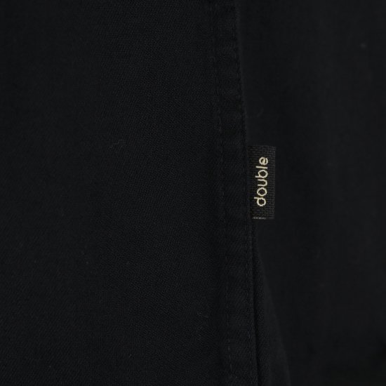 Double Outfitters GS-5126 Риза с тик-так копчета Черно - Ризи - мъжки ризи големи размери