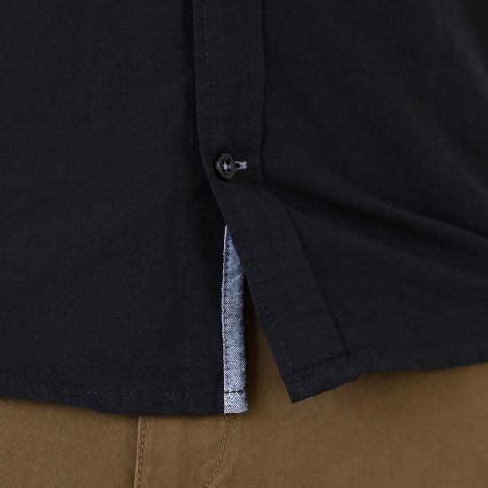 Double Outfitters GS-5225 Оксфорд риза Черно - Ризи - мъжки ризи големи размери