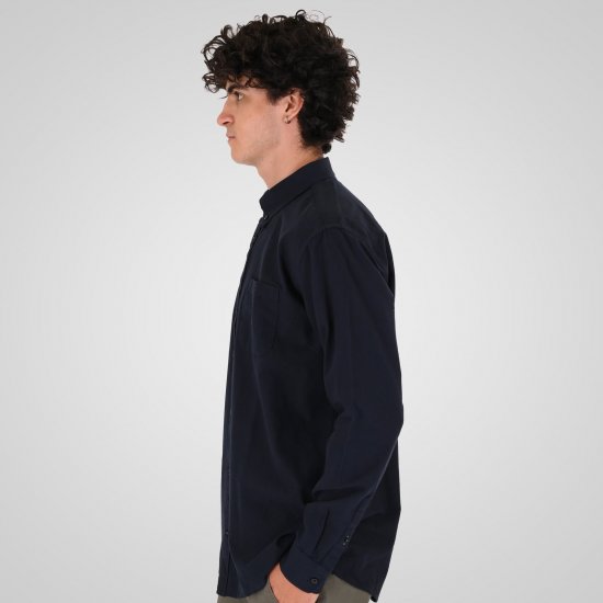 Double Outfitters GS-5225 Оксфорд риза Нейви - Ризи - мъжки ризи големи размери