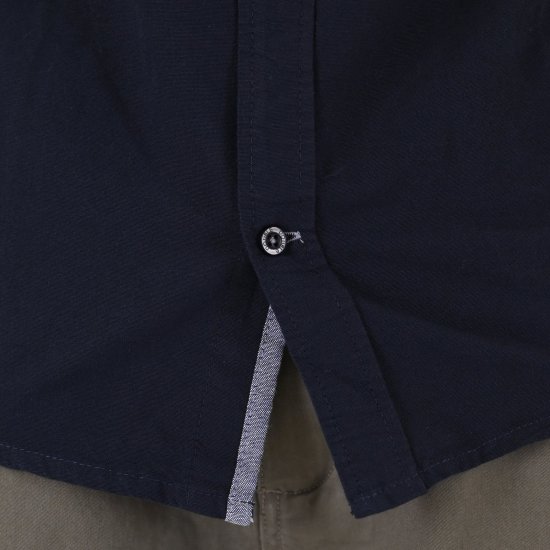 Double Outfitters GS-5225 Оксфорд риза Нейви - Ризи - мъжки ризи големи размери