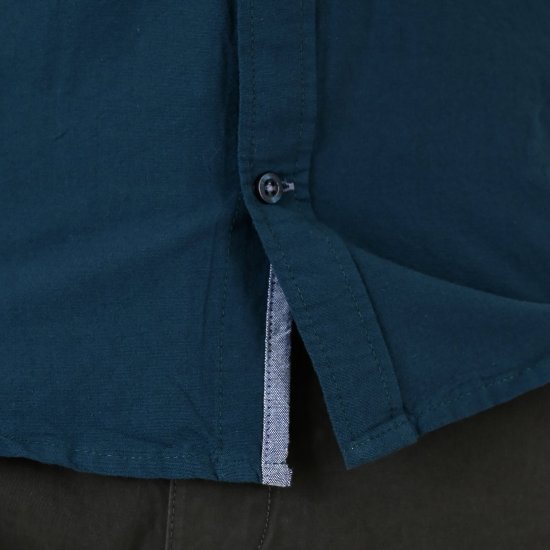 Double Outfitters GS-5225 Оксфорд риза Тъмнозелено - Ризи - мъжки ризи големи размери