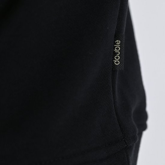 Double Outfitters MTOP-1141 Суитшърт Черно - Суичъри & cуичъри с качулка - мъжки суичъри големи размери