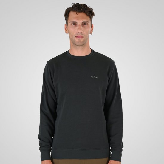 Double Outfitters MTOP-1141 Суитшърт Тъмнозелено - Суичъри & cуичъри с качулка - мъжки суичъри големи размери