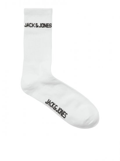 Jack & Jones Melvin Тенис чорапи Бял 3-pack - Бельо & Бански шорти - Мъжко бельо големи размери
