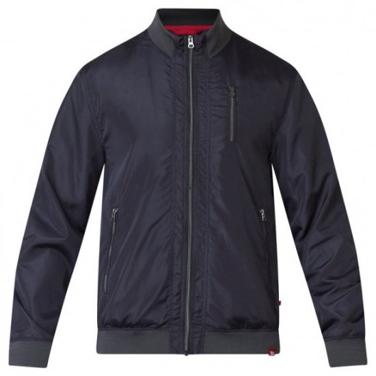 D555 Terron Bomber Jacket Black - Якета - мъжки якета големи размери