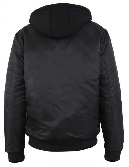 D555 Poppleford Bomber Jacket With Detachable Fleece Hood - Якета - мъжки якета големи размери