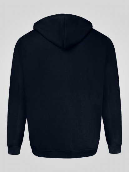D555 Cantor Hoodie Navy - Суичъри & cуичъри с качулка - мъжки суичъри големи размери