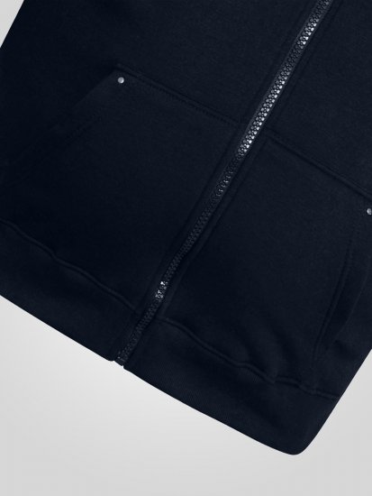 D555 Cantor Hoodie Navy - Суичъри & cуичъри с качулка - мъжки суичъри големи размери