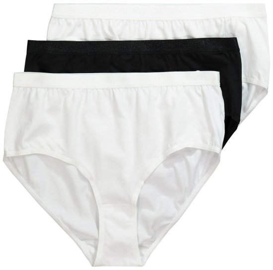 Ulla Popken 309783 Бикини 3 бр. Бял - Бикини - 
