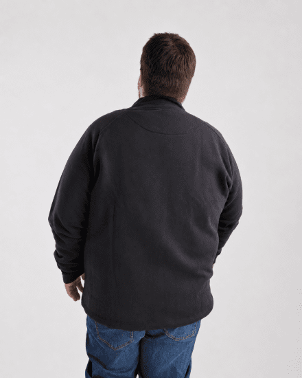 Motley Denim London Sweatshirt Black - Суичъри & cуичъри с качулка - мъжки суичъри големи размери