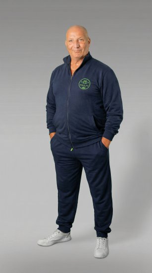 20 Nodi Ostro Stretch Fleece Cotton Tracksuit Navy - Анцузи - "мъжки анцузи големи размери "