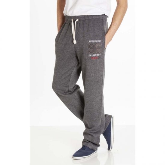 D555 Portland Sweatpants Charcoal - Спортни панталони & Kъси панталони - мъжки спортни панталони големи размери